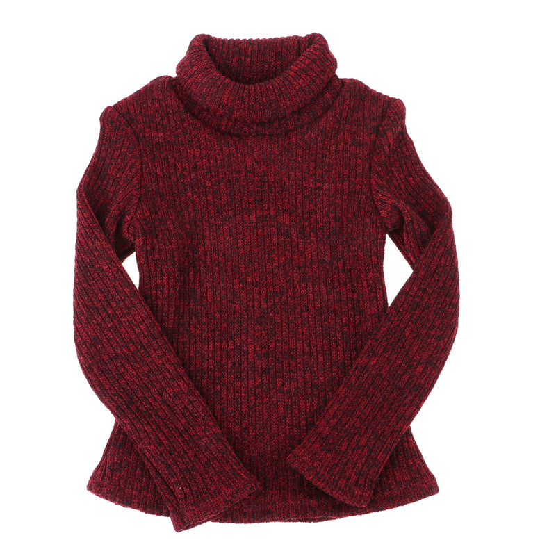 1/3 BJD Red Turtleneck Sweater Ripped Jeans Set for Normal 70cm Uncle Doll