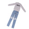 1/3 BJD Gray Long Sleeve Tee Ripped Jeans Set for Normal 70cm Uncle Doll