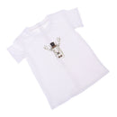 Casual Doll Clothes Short Sleeves T-shirt Tops For 70cm Uncle BJD SD Doll Outfit Accs