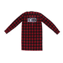 1/3 BJD Red Plaid Overcoat Tee Jeans Set for Normal 70cm Uncle Size Doll