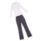 1/3 BJD White Turtleneck Sweater Pants Set for Normal 70cm Uncle Size Doll