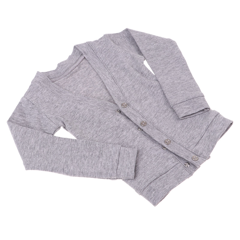 1/3 BJD Gray Cardigan Outerwear for Normal 70cm Uncle Doll Accessories