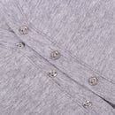 1/3 BJD Gray Cardigan Outerwear for Normal 70cm Uncle Doll Accessories