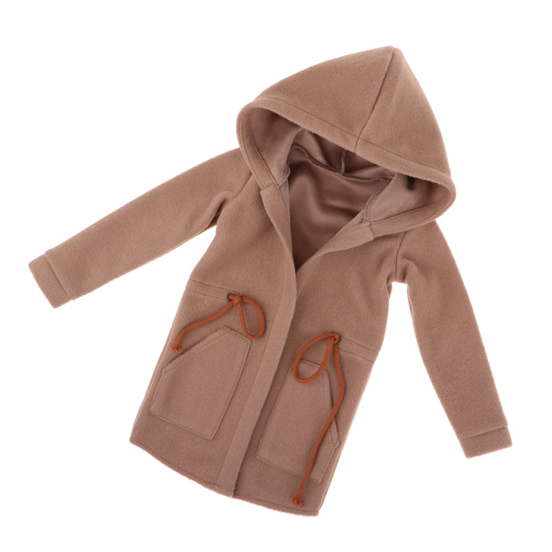 1/3 BJD Ball Jointed Uncle Doll Overcoat Brown Jacket for AOD DOD SD17 Hound Doll Clothes Accessories