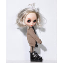Fashion Zipper Jacket Pants Suit Coat Trousers Clothes for 1/6 BJD AS DZ Dollfie 12inch Blythe Azone Doll Complete Look