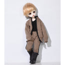 Fashion Zipper Jacket Pants Suit Coat Trousers Clothes for 1/6 BJD AS DZ Dollfie 12inch Blythe Azone Doll Complete Look