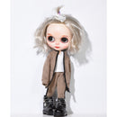 Fashion White Vest Coat Pants Suit Jacket Trousers Clothes for 1/6 BJD AS DZ Dollfie 12inch Blythe Azone Doll Complete Look
