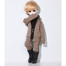 Black Vest Jacket Pants Suit Clothes for 12inch Blythe Pullip 1/6 BJD Dollfie DOD LUTS Doll Casual Outfit Accessories