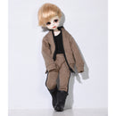 Black Vest Jacket Pants Suit Clothes for 12inch Blythe Pullip 1/6 BJD Dollfie DOD LUTS Doll Casual Outfit Accessories
