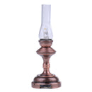 Vintage 1/12 Dollhouse Miniature Bronze Metal Table Lamp Lighting Any Rooms Furniture Accessories
