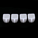 4 Pieces Miniature Milk Tea Cups Mugs Dollhouse Tableware Accessories 1/12