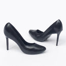 1/12 Scale Miniature Plastic Black High Heel Shoes Furniture for Dolls House Room Woman Figures Accessory Decor