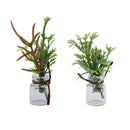1/12 Miniature Resin Potted Plants Dollhouse Room Garden Decor Accessory