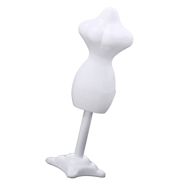 1/12 Dollhouse Miniature Metal Clothes Model Stents Clothing Holder White