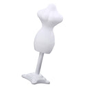 1/12 Dollhouse Miniature Metal Clothes Model Stents Clothing Holder White