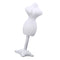 1/12 Dollhouse Miniature Metal Clothes Model Stents Clothing Holder White