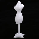 1/12 Dollhouse Miniature Metal Clothes Model Stents Clothing Holder White