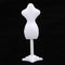 1/12 Dollhouse Miniature Metal Clothes Model Stents Clothing Holder White