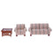 1/12 Dollhouse Miniature Furniture Living Room Couch Sofa Table Set Pink