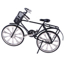 1:10 Scale Alloy Bicycle Bike Dollhouse Miniature Furniture Rooms Garden Decor Accessory