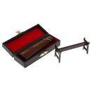 Dollhouse Mini Guzheng Chinese Zither Music Room Decoration Accessories 16cm