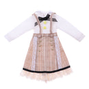 Trendy Suspender Skirt Dress Shirt Clothes for 12inch Blythe Takara 1/6 BJD DOD Dollfie Doll Complete Look