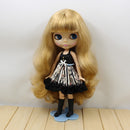1/6 BJD Doll Braces Skirt Lace Dress for 12inch Blythe Pullip DZ AS DOD Dolls Clothes Party Outfit Accessories
