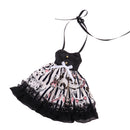 1/6 BJD Doll Braces Skirt Lace Dress for 12inch Blythe Pullip DZ AS DOD Dolls Clothes Party Outfit Accessories