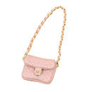 Fashion Pink Plaid Shoulder Bag Handbag Clothes for 12inch Blythe Takara 1/6 BJD DOD Dollfie Doll Outfit