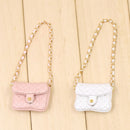 Fashion Pink Plaid Shoulder Bag Handbag Clothes for 12inch Blythe Takara 1/6 BJD DOD Dollfie Doll Outfit