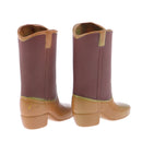 Fashion PU Leather Boots Rainshoes Clothes for 12inch Blythe Takara 1/6 BJD DOD Dollfie Doll Outfit Brown