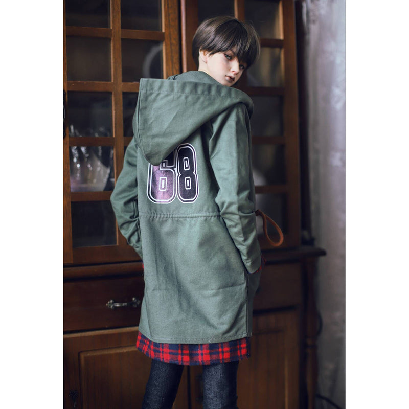 1/3 Male BJD Hooded Jacket Shirt Jeans 3pcs Set for Normal 70cm Uncle Doll