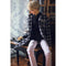 1/3 Male BJD Plaid Long Coat Shirt Jeans 3pcs Set for Normal 70cm Uncle Doll
