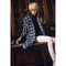 1/3 Male BJD Plaid Long Coat Shirt Jeans 3pcs Set for Normal 70cm Uncle Doll