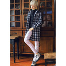 1/3 Male BJD Plaid Long Coat Shirt Jeans 3pcs Set for Normal 70cm Uncle Doll