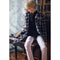 1/3 Male BJD Black Stand-Collar Shirt Clothing for Normal 70cm Uncle Dolls