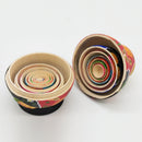 Set of 10PCS Strawberry Printed Wooden Blank Russian Nesting Dolls Babushka Matryoshka Stacking Doll Kids Crafts