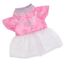 Funky Doll Clothes Short Sleeves Dress Party Dress Tops Pink Costume Dress for 18 inch Ameircan Girl Dolls