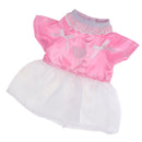 Funky Doll Clothes Short Sleeves Dress Party Dress Tops Pink Costume Dress for 18 inch Ameircan Girl Dolls