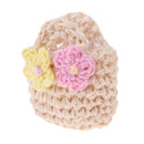 Pretty Knitted Handbag Woollen Bag Doll Clothes Accessory for 1/6 GirlS Dolls BJD Licca Blythe DollS Dress Up Beige