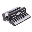 1:12 Wooden Classic Accordion Musical Instrument Dollhouse Music Room Decor