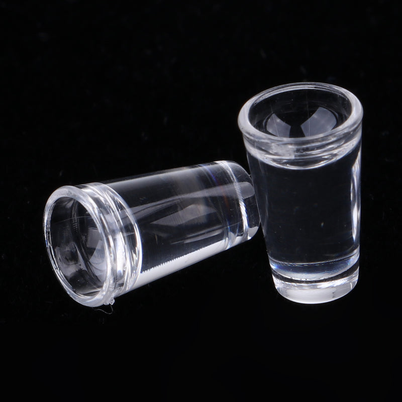 1/12 Dollhouse Miniature Kitchen Accessories Water Glasses Model Tableware 2pcs