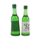 Set Of 5 Pieces Miniature Shochu Bottles Model for Dollhouse Kitchen Foods Accessories