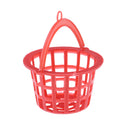 Set of 5pcs Red Mesh Basket for 1/12 Dollhouse Any Rooms Accessory Decoration Kids Pretend Play Toy