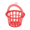 Set of 5pcs Red Mesh Basket for 1/12 Dollhouse Any Rooms Accessory Decoration Kids Pretend Play Toy