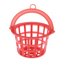 Set of 5pcs Red Mesh Basket for 1/12 Dollhouse Any Rooms Accessory Decoration Kids Pretend Play Toy