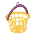 Set of 5pcs Yellow Mesh Basket for 1/12 Dollhouse Any Rooms Accessory Decoration Kids Pretend Play Toy