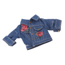 1/6 BJD Doll Fashion Jeans Jacket Clothes for 12inch Blythe Licca LUTS AS Doll Long Sleeve Coat