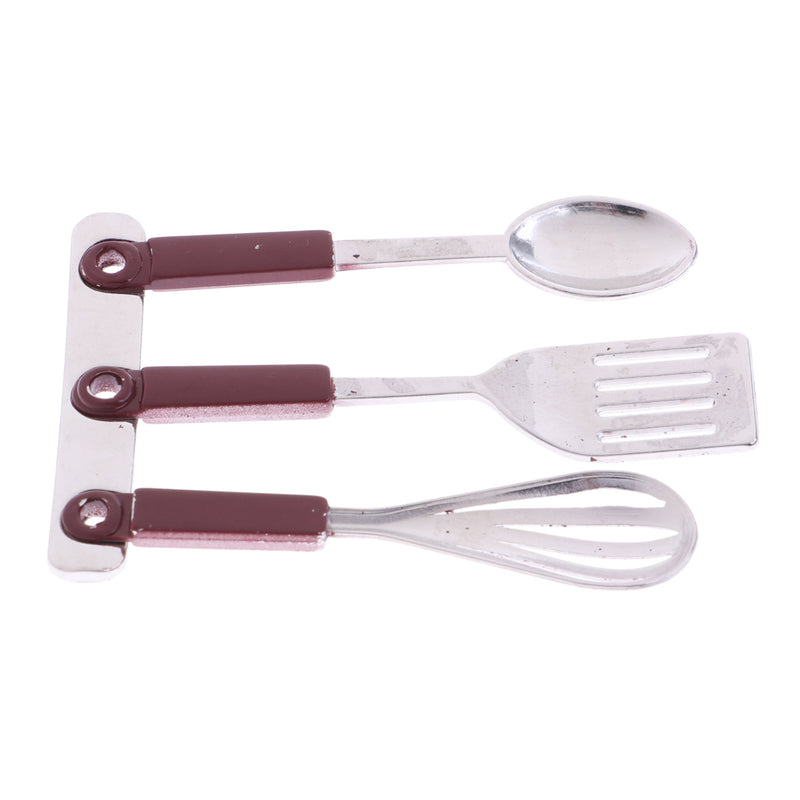 1/12 Dollhouse Miniature Metal Kitchenware Kitchen Accessories Decoration