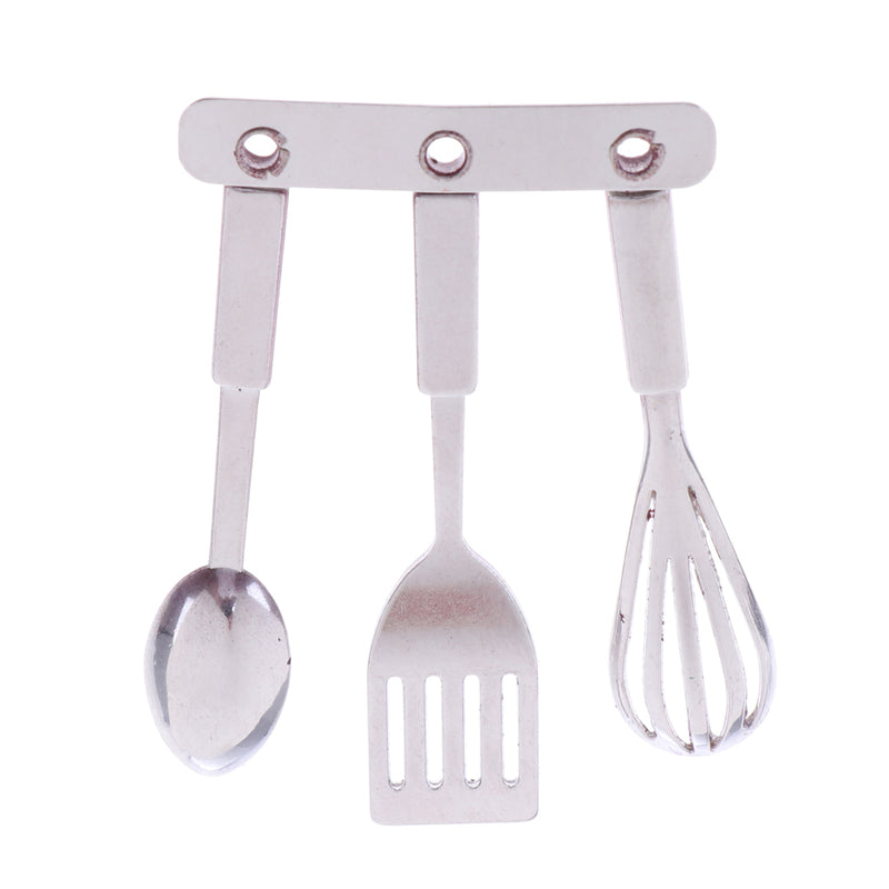 1/12 Dollhouse Miniature Metal Kitchenware Kitchen Accessories Decoration